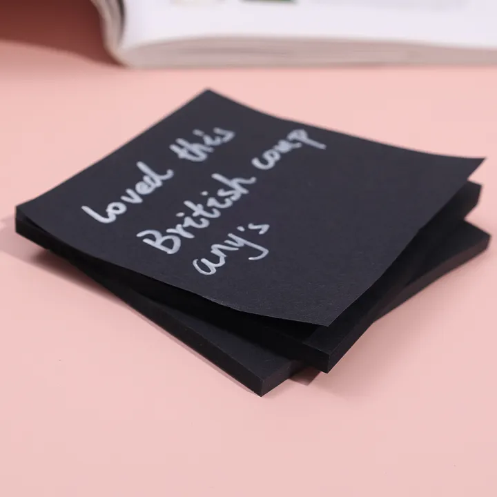 50PCS%20Black%20Super%20Sticky%20Notes%20Self-Adhesive%20Sticky%20Note%20Pads%20For%20Office%20School%20Supplies%20Memo%20Notes%20Reminder%20-%20Image%208