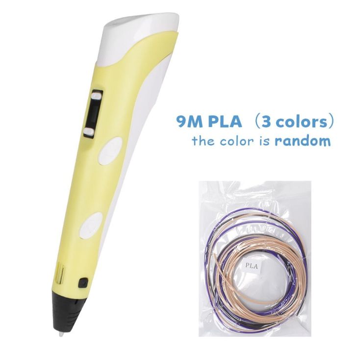 3D Pen DIY Drawing Pen With LCD Screen Compatible PLA Toys 3D Pen for Children Kids Christmas Birthdy