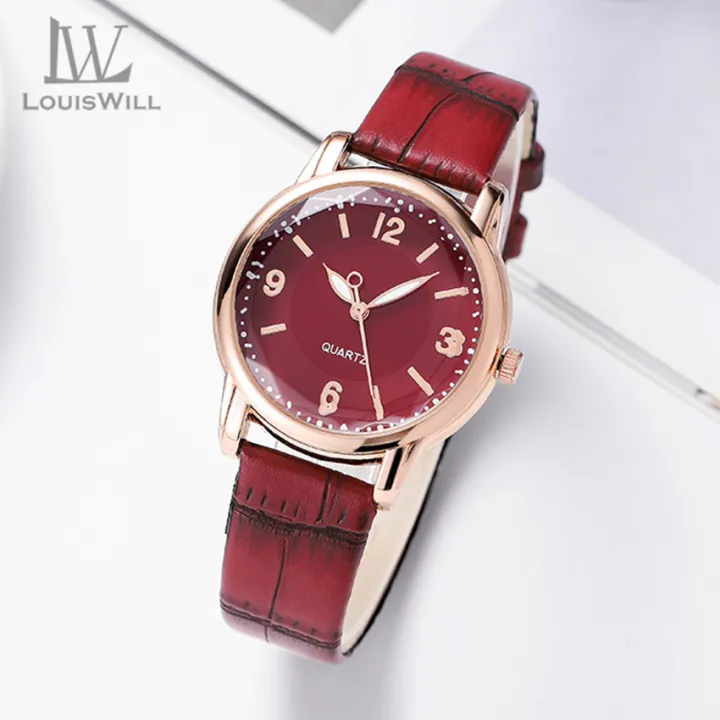 LouisWill%20Women's%20Watch%20Fashion%20Quartz%20Movement%20Belt%20Watch%20Strap%20Watches%20Two-color%20Dial%20Design%20Cutting%20Diamond%20Mirror%20Surface%20Elegant%20Design%20Watch%20Wristwatch%20With%20Luminous%20Pointer%20-%20Image%206