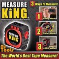 Measure King 3-in-1 Digital Measuring Tape, Measure String Mode, Laser Mode & Roller Mode. 