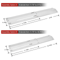 Adjustable Stainless Steel Heat Plate BBQ Gas Grill Replacement Set Outdoor Cooking Accessories Kit for Kitchen 3PCS. 