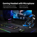 Python Fly G9000pro Gaming Headset with Noise Isolating 120-degree Adjustable Mic 40mm Driver Unit Wide Compatibility Purple. 