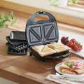 Sokany - 3 in 1 Grill, Waffle & sandwich maker -Premium Toaster. 