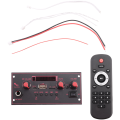 Amplifier Board 2 X 10W Bluetooth Mp3 Decoding Board Trolley Audio Player Car Bluetooth Module Parts A. 