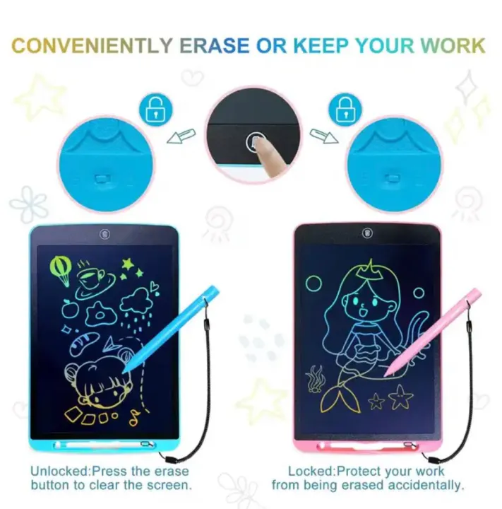 8.5/12inch%20Writing%20Tablet%20Drawing%20Board%20Magic%20Tablet%20For%20Children%20Gift%20Drawing%20Pad%20Lcd%20Kids%20Baby%20Toys%20Educational%20Toys%20-%20Image%202