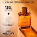 Bella Vita Luxury Honey Oud Eau De Parfum Unisex Perfume for Men & Women with Patchouli, Vanilla, Bergamot | Floral, Spicy EDP Fragrance Scent, 100 Ml NUZ. 