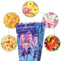 12pcs Snacks Food Tub Cardboard KPop Demon Hunters Popcorn Box Eco-Friendly Multi-Compartment Birthday Party Decorations Food Packaging Box for Kids Baby Shower Supplies. 