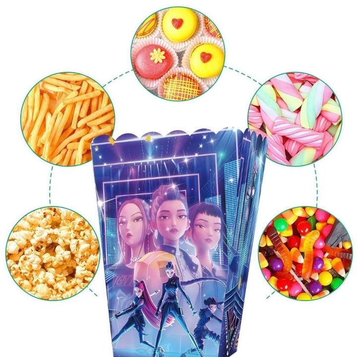 12pcs%20Snacks%20Food%20Tub%20Cardboard%20KPop%20Demon%20Hunters%20Popcorn%20Box%20Eco-Friendly%20Multi-Compartment%20Birthday%20Party%20Decorations%20Food%20Packaging%20Box%20for%20Kids%20Baby%20Shower%20Supplies%20-%20Image%207