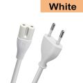 AC Power Cord Cable EU power cable for TV Mac Mini Time Capsule PS4 Figure 8 C7 to Eu 2 Plug. 