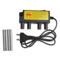 1 Piece Water Quality Tester Electrolyzer Electrolytic Iron Bar TDS Tester Electrolyzer Fast Water Quality Testing,EU Plug. 