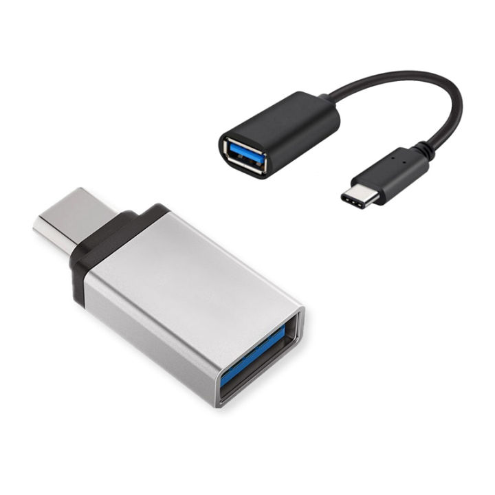Type-C Type C OTG Cable Connector kit USB Port  Adapter   Male To USB Female Converter For  OTG Plug  For Android Type-C