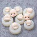 Elf silicone Q version face face mold ultra-light clay soft pottery face mold bjd silicone fairy ears baby face. 