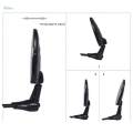 Bike Bicycle Flat Mirror Cycling Riding Helmet Mount Rearview Rear View Eyeglass. 