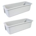 Drawable Cabinet Storage Box Bathroom & Kitchen Cabinets Storage Drawers Multi-Purpose Sink Organization Gray. 