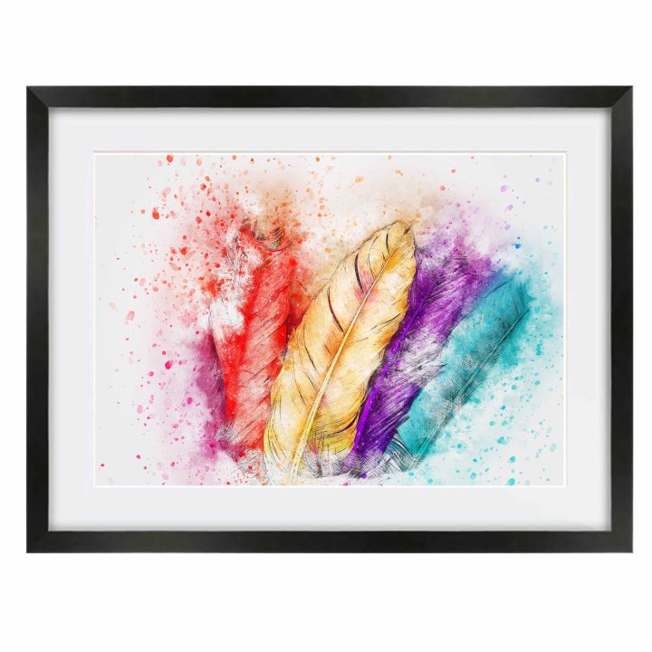 Abstract%20Colorful%20Feathers%20printed%20watercolor%20art%20paint%20modern%20home%20d%C3%A9cor%20decoration%20living%20room%20design%20gift%20item%20with%20A4%20(21.70%20cm%20x%2015.00%20cm)%20size%20photo%20picture%20frame%20-%20Image%202