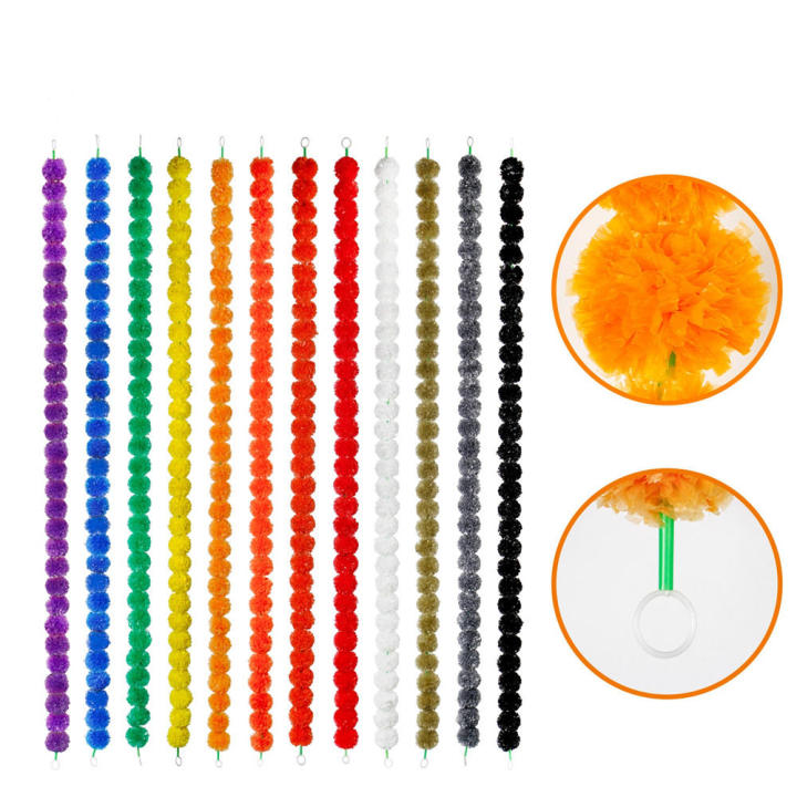 Long%20Strands%20Marigold%20Garland%20Reusable%205%20Feet%20Long%201.5m%20Length%20Artificial%20Garland%20Flower%20Garland%20for%20Wedding%20Decoration%20Pooja%20-%20Image%203