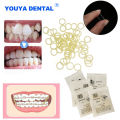 100pc/bag Dental Elastics Latex Rings Braces Dental Rubber Band Non-toxic Materials 3.5OZ Dentist Rubber Bands. 