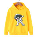 2023 pink kids astronaut cartoon clothes baby boys cotton shirt fashion cotton hoodie children spaceman tops undershirt. 
