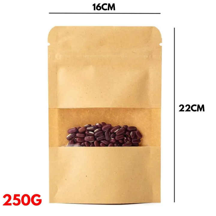 250G%20-%20Kraft%20Paper%20Bag%20Stand%20Up%20Pouch%20Food%20Zip%20Lock%20Packaging%20Window%20(16CM%20x%2022CM%20+%208CM%20=%20250G)%20BROWN%20-%2010%20Bags,%2050%20Bags,%20100%20Bags,%20Available%20-%20Image%206