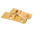 【BestGO】10Pcs/lot  Kraft Paper Bag Window Zip lock Empty Dried Food Fruit Tea Gift package Self Sealing Zipper Stand up Bags. 