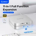 ORICO StudioLink Metal USB C 10Gbps Docking Station 4K60Hz HDMI Compatible USB 3.0 Adapter for Mac mini Laptop Accessories. 