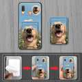 Fashion Design Anti-dust Phone Case For Samsung Galaxy A40/SM-A405FN/DS Waterproof Shockproof Card sleeve Dog Graffiti. 