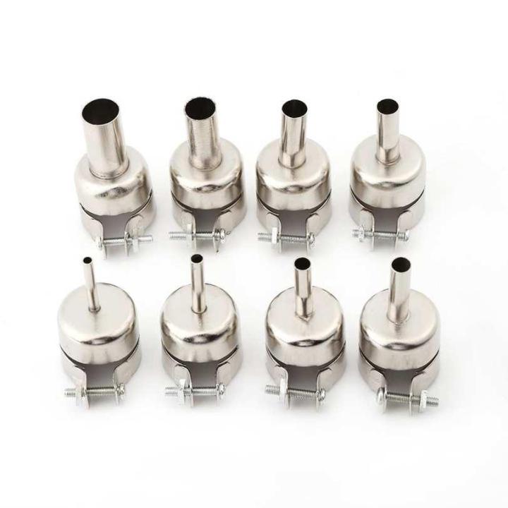 8 pcs/set at Nozzles cessories Welding For Hot Air Solde g S on Repair Tools 3/4/5/6/7/8/10/12mm