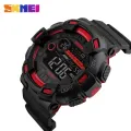 SKMEI Sports Fashion Digital Waterproof LED Chronograph Double Time Watches for Men 1243. 