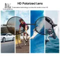 LouisWill Foldable Sunglasses Circular Men Women Polarized Glasses Chic Retro Sunglasses Photochromic Polarized Sunglasses Men Discoloration Eyewear Anti Glare UV400 Glasses Driving Goggles. 
