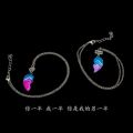 2pcs/4 pcs BFF Necklaces Bracelets, Half Heart Matching Pendant Best Friends Fashion Chain Friendship Jewelry Set for Girl Lady. 