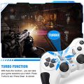 5 in 1 Android Game Controller Dual Vibration USB Wired Gaming Gamepad Multi Function Turbro Joystick Controller For PC Cp2250 L. 