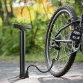 Portable Bicycle Pump Max 120 PSI Bike Manual Air Pump Balloon Tire Inflator Schrader Valve Floor Pump Cycling Accesories. 
