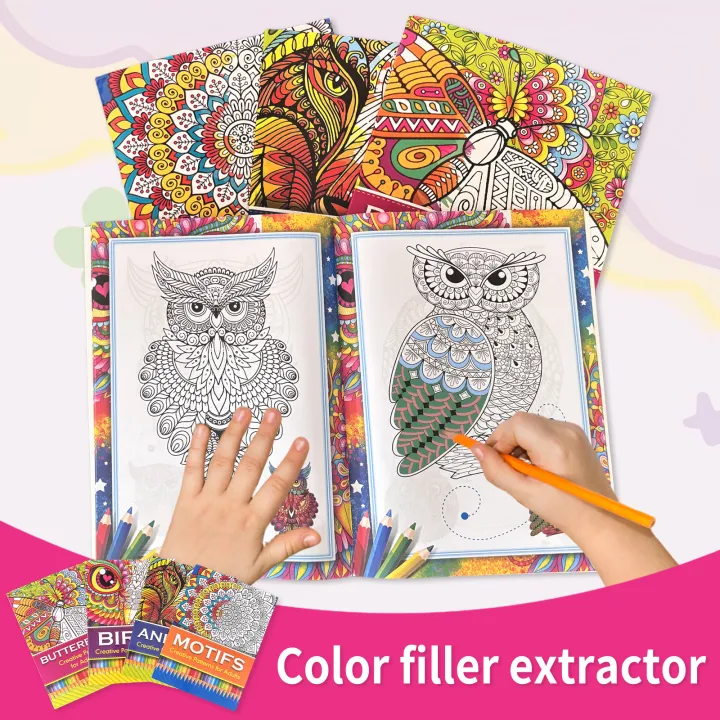 Advanced%20Coloring%20Book%20Creative%20Patterns%20Coloring%20Book%20Language%20New%20Fashion%20Gift%20-%20Image%202