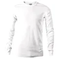 T-Shirt Republic - Cotton White Men's Premium Long Sleeve T Shirt. 