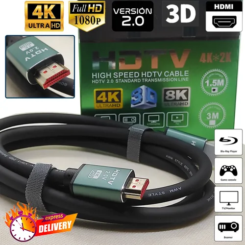 PREMIUM%20Quality%20High%20Speed%204K%20Ultra%20HD%20HDMI%20Cable%20v2.0%201.5M%204K%202160p%20UHD%203D%20Lead%204K%20HDMI%20Cable%20-%20Image%202