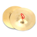 Crash Cymbal Finger Cymbals Pack of 2 Brass Hand Pool Percussion Instrument Toy for Children Adults. 