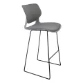HIGH BACKREST CUSHIONED COUNTER STOOL / CUSHIONED BAR STOOL. 