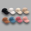 Letter Embroidered Baseball Cap INS Style Face Smaller Sun Protection Sun Hat Peaked Hat Sports Outdoor. 