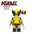 KT1076 Block Toys Figure X People Super Person Wolverine Deadpool Magneto Colossus Building Block. 
