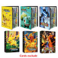 【On Sale】 Summerflowers 240PCS Game Card Collection Holder Pokemon Cards Album Book Cartoon Collection Folder Kid Cool Gift. 