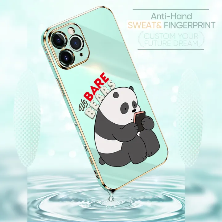 Luxury%206D%20Plating%20Case%20for%20Honor%2050%20Phone%20Cases%20Cute%20Cartoon%20Panda%20Side%20Print%20Soft%20Silicone%20Square%20Back%20Cover%20-%20Image%208