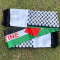 1-30Pcs Women's Scarf Palestine Flag Scarf Double Side Soft Skin Friendly Comfortable Scarf 2023 Winter Warm Scarf Men Sacrfs. 