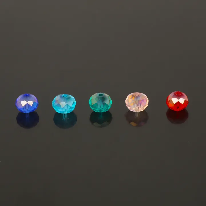 8mm%2070PCS%20Rondelle%20Austria%20Faceted%20Crystal%20Glass%20Beads%20Loose%20Spacer%20Beads%20for%20Jewelry%20Making%20-%20Image%204