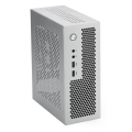 A09 HTPC Computer Case ITX Gaming PC Chassis Desktop Chassis USB2.0 Computer Case Home Computer Case Silver. 
