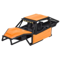 RC Car Body Shell Chassis Kit for 1/18 TRX4M Orange. 