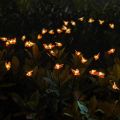 Garden Atmosphere Light Solar Ground Lamp Floor Mounted Small Bee Outdoor Decorative Light. 