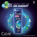 Clear Men Cool Sport Menthol Shampoo, 180ml. 