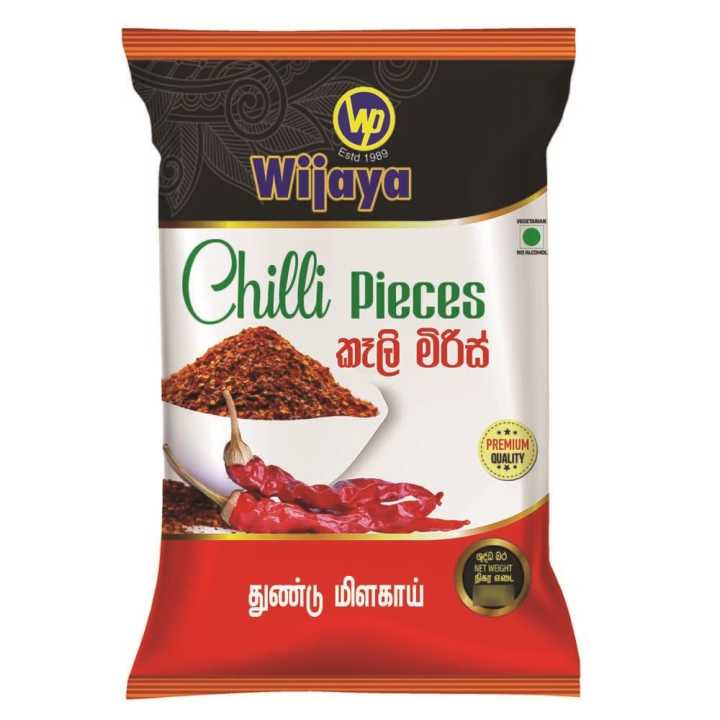 Wijaya Chilli Pieces 250g.