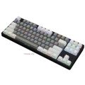 87Pcs/Set Key Caps Color Light-proof Keyboard Keycaps Replacement Cap. 