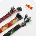 1M New Tight High Density PET Expandable Braided Sleeve 3 4 6 8 10 12 14 16 18 20 25 30 40mm Wire Cable Insulated Protection DIY. 